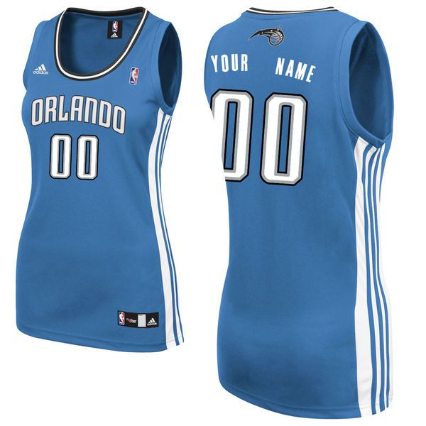 Adidas Orlando Magic Women Custom Replica Road Royal NBA Jersey->customized nba jersey->Custom Jersey
